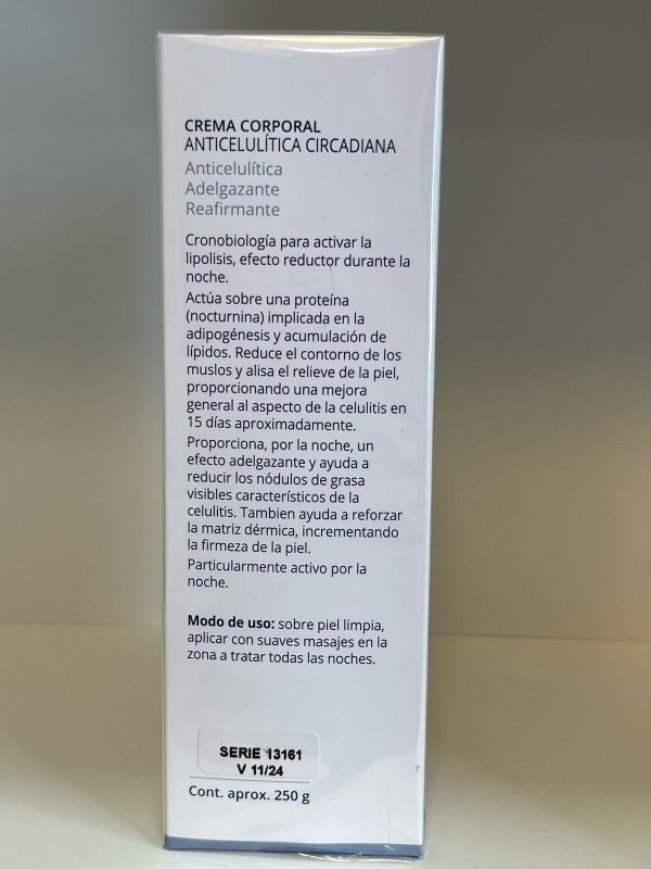 Crema Corporal Anticelulítica Circadiana - Imagen 2